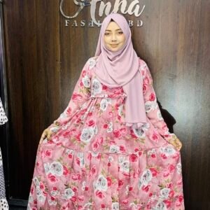 Rose Bloom Layer Gown